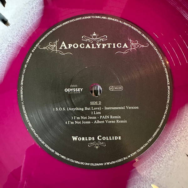 Apocalyptica – Worlds Collide (2LP color)